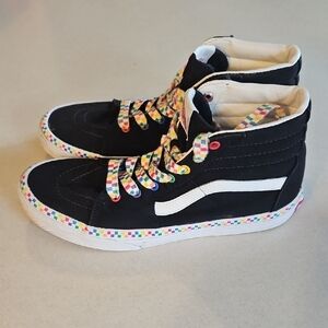 Vans Junior High Top Rainbow Sneakers
